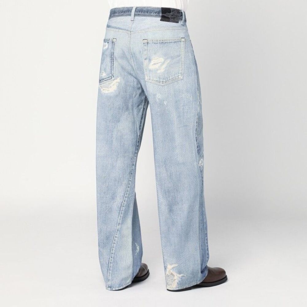 Our Legacy | Jeans | Our Legacy Light Blue Ripped Faded Jeans Men ...